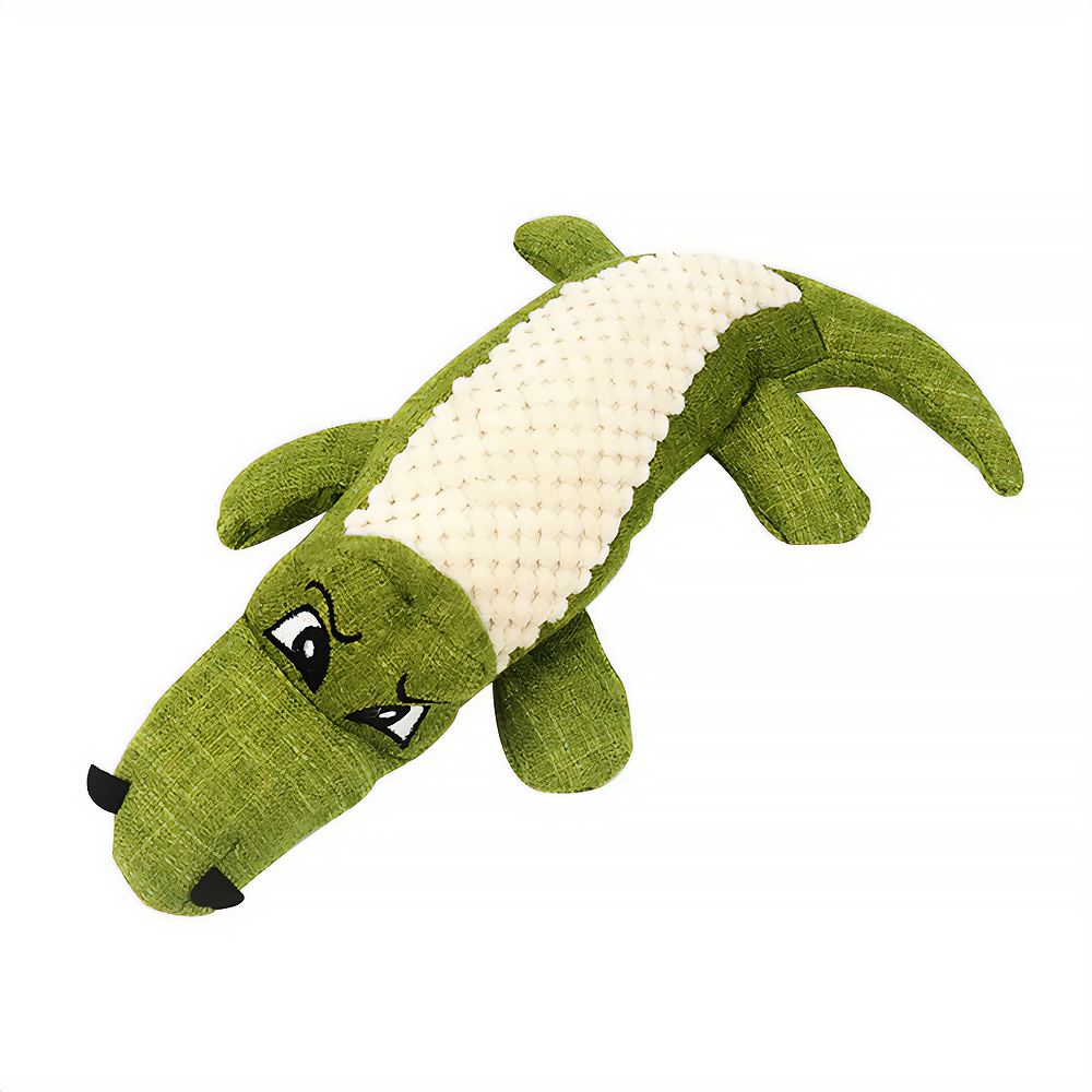 Crocodile Squeaky Dog Toy