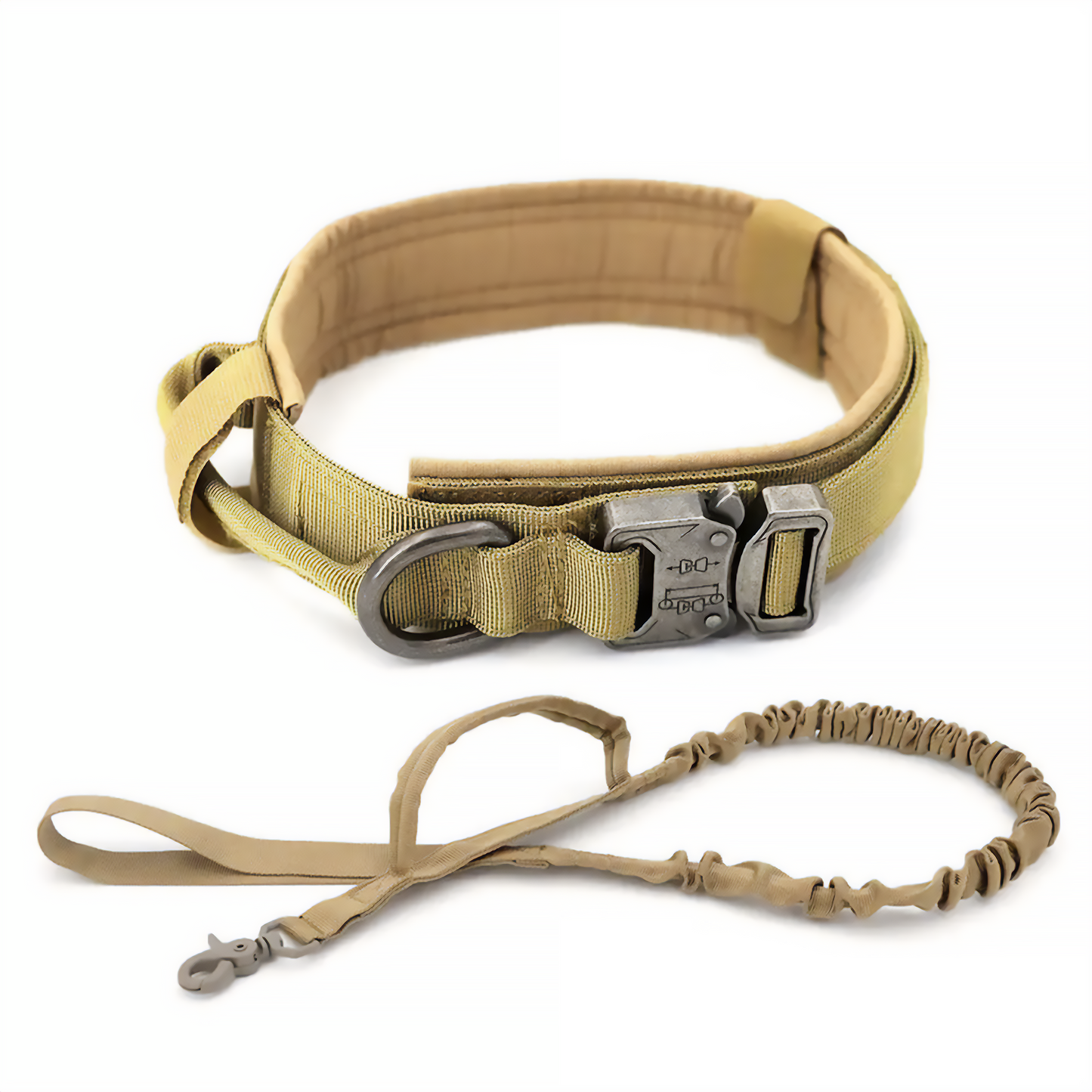 Tactical Dog Collar & Bungee Lead