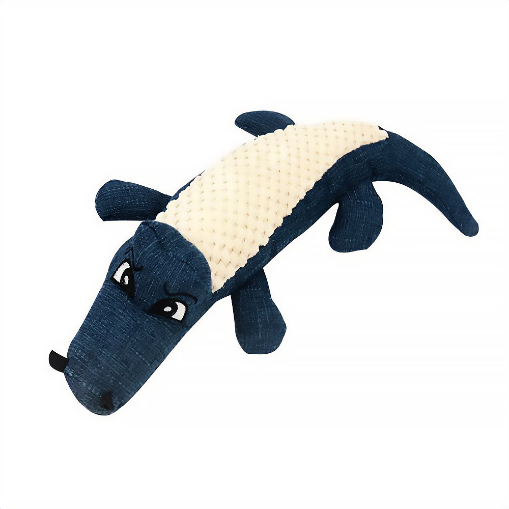 Crocodile Squeaky Dog Toy