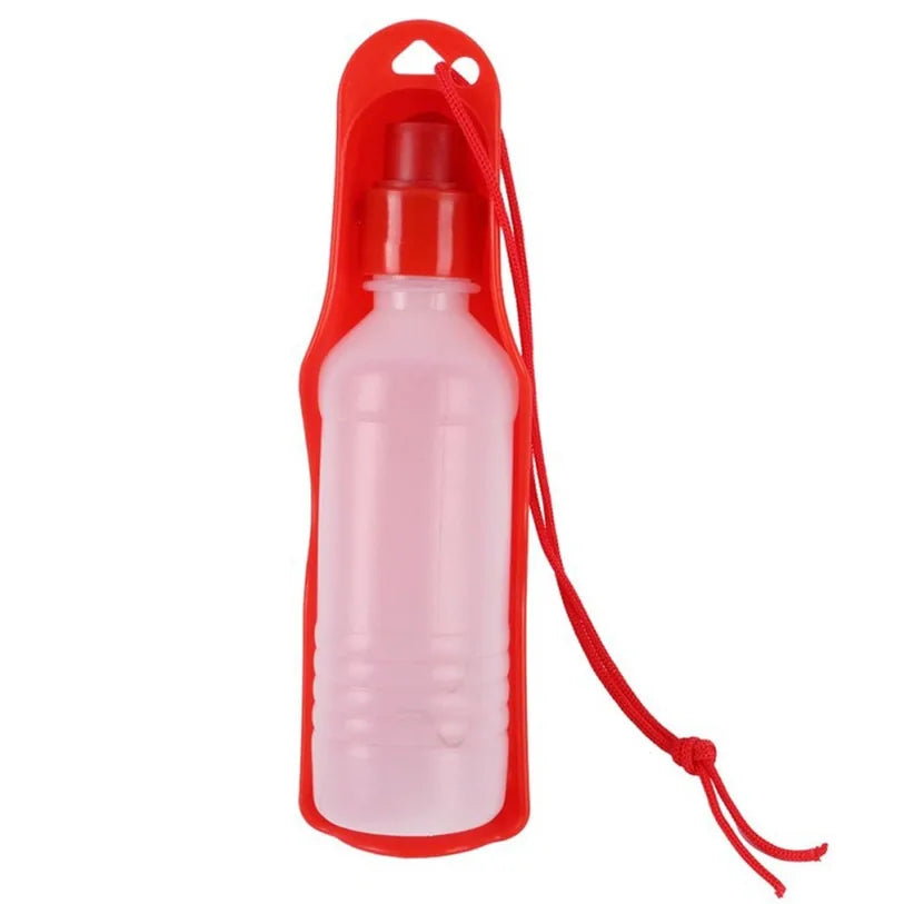 Portable Water Bottle Drinking Bowl