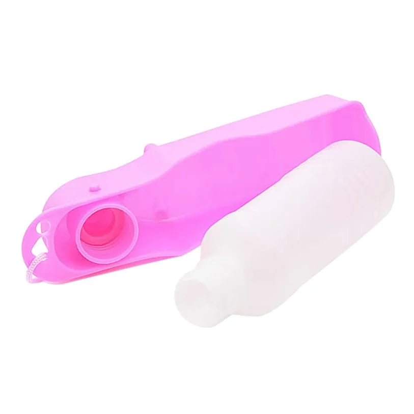 Portable Water Bottle Drinking Bowl