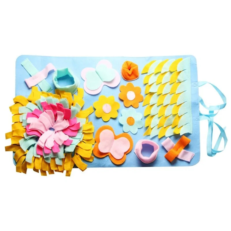 Flowers Snuffle Mat Puzzle